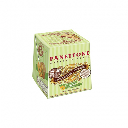 Piureuri - Tort de Craciun Panettone Fistic, 100 g