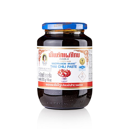 Bacanie - Pasta de chili cu creveti uscati in ulei, MAE PRANOM, 513 g