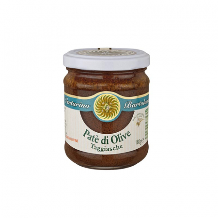 Bacanie - Pasta de masline Taggiasca - tapenada, neagra, Venturino, 180 g