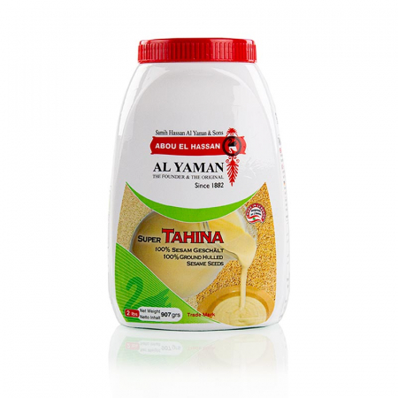 Bucatarie Nord-Africana si Levantina - Pasta de susan Tahini, Al Yaman, 907 g