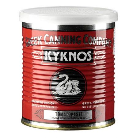 Bacanie - Pasta de tomate, dublu concentrata, cel putin 28%, din Kyknos/Grecia, 860 g