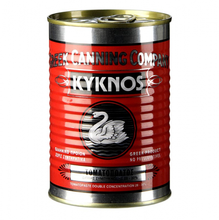 Conserve - Pasta de tomate, dublu concentrata, minim 28%, Kyknos, Grecia, 410 g