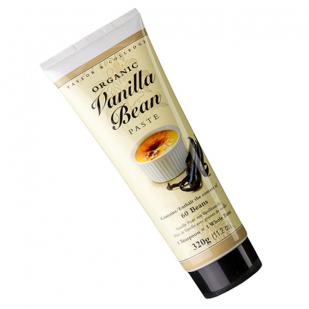 Aditivi alimentari - Pastă de extract de vanilie Bourbon, cu seminte, organica, 320 g