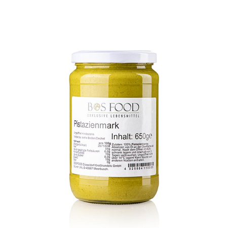 Nuci, Alune, Oleaginoase - Pastă de fistic 100%, fara aditivi, 650 g