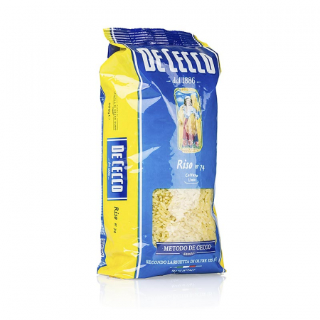 Paste - Paste De Cecco Riso (taitei cu boabe de orez), nr. 74, 500 g