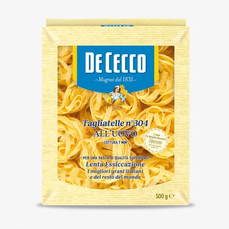 Paste - Paste De Cecco Tagliatelle cu ou, Nr.304, 500 g