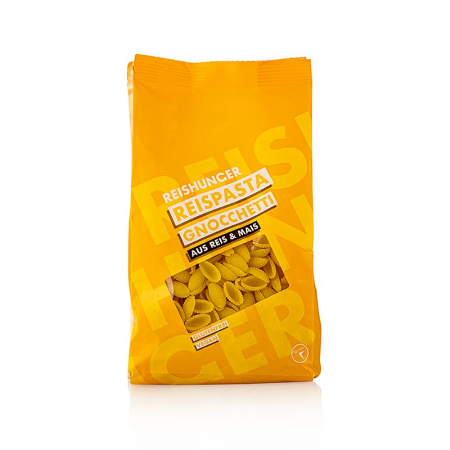 Paste - Paste de orez - gnochetti, din porumb și orez, fără gluten, 400 g