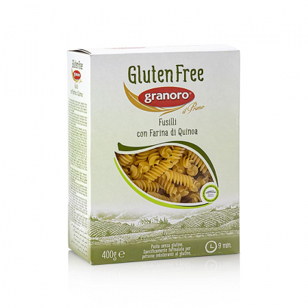 Paste Granoro Fusilli, cu quinoa, fără gluten, nr. 473, 400g [0]