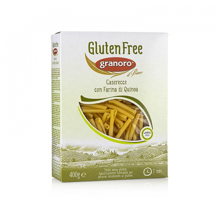 Bacanie - Paste Granoro Casarecce, cu quinoa, fără gluten, nr. 475, 400g