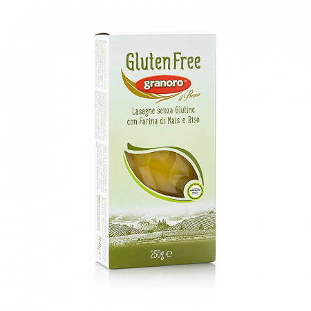 Bacanie - Lasagna Granoro, cu porumb și orez, fără gluten, nr. 470, 250g