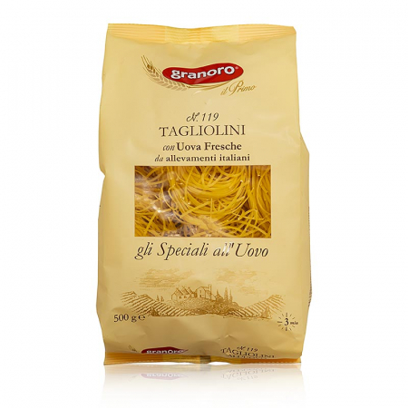 Paste Tagliolini Granoro cu ou, 2mm, Nr.119, 500 g [0]
