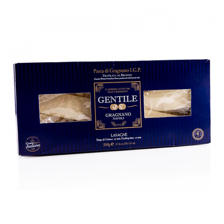 Bacanie - Pastificio Gentile Gragnano IGP - foi de lasagna, 500 g