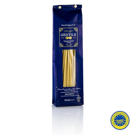Bacanie - Pastificio Gentile Gragnano IGP/PGI - Spaghetti, ø 2,2 mm, 500 g