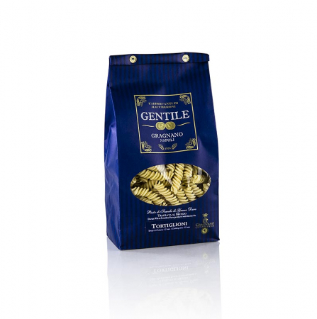 Bacanie - Pastificio Gentile Gragnano IGP - Tortiglioni, 500 g
