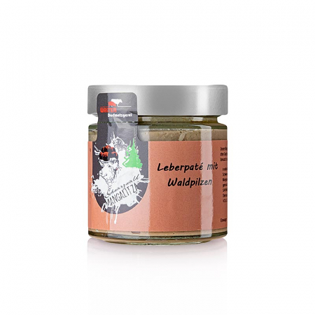 Carne si Preparate din carne - Pate de ficat din porc Mangalita, cu ciuperci salbatice, Walter Dorfmetzgerei, 150 g