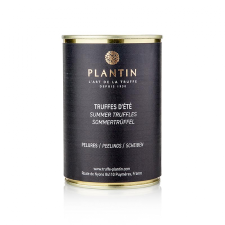 Trufe si specialitati din trufe - Pelures de trufe de vara, Plantin, coji / felii de trufa, 230 g