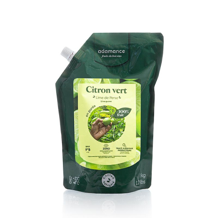 Fructe si Legume proaspete - Piure Lime(persana), fara zahar, pasteurizat, 1 kg