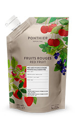 Piureuri - Piure - fructe rosii, cu zahar, 1 kg