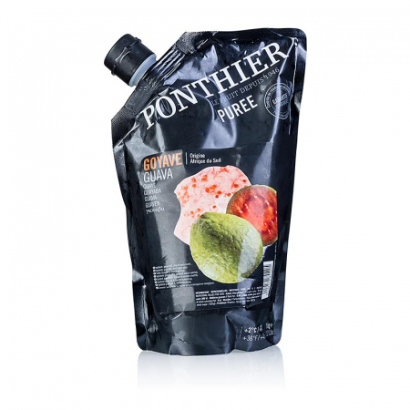 Piureuri - Piure - guava roz, cu zahar, 1 kg