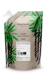 Specialitati dulci - Piure Ponthier Acai, 100% fructe, neindulcit, bio, 1 kg