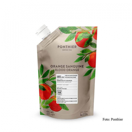 Piureuri - Piure - portocale rosii, 100% fructe, 1 kg