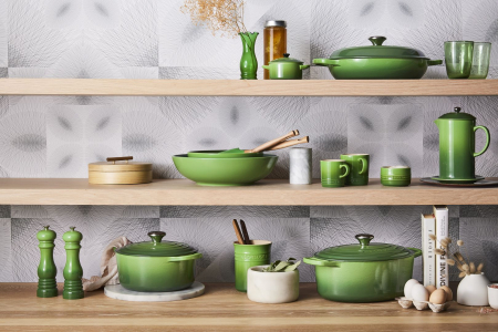 Oala Le Creuset Signature oval 29 cm Bamboo Green [4]