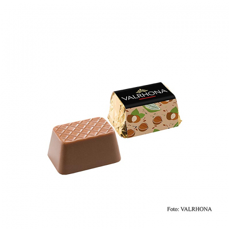 Diverse produse Valrhona - Praline Gianduja, Lingot, mini lingouri de aur, nuga crocanta, aprox 200 bucati, Valrhona, 2 kg