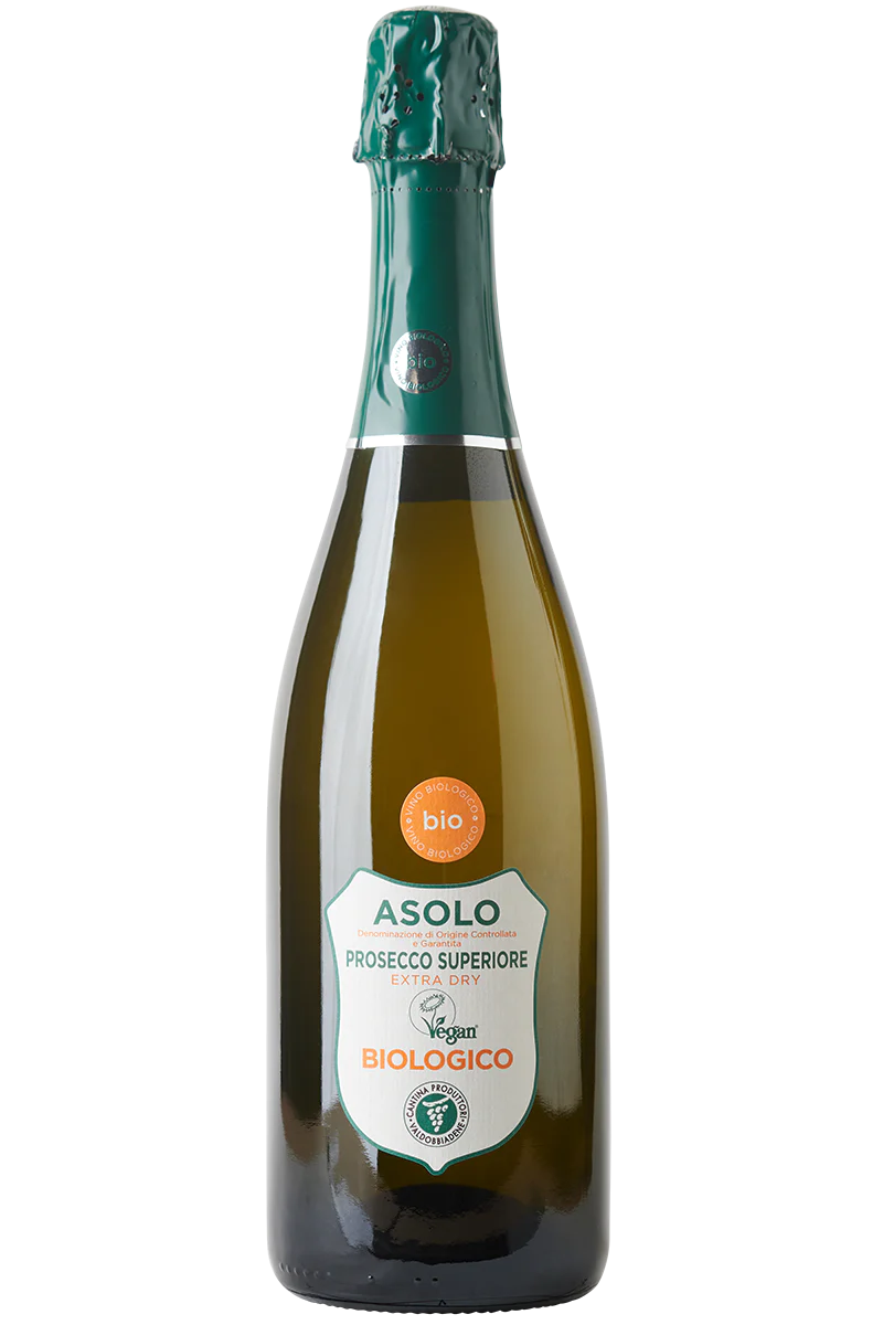 Vinuri - Prosecco Superiore, Asolo , DOCG, Extra Dry, Organic, 0.75L