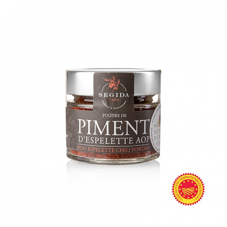 Pudra de chilli-Piment d'Espelette, ardeiul francez, , DOP, 40 g [0]