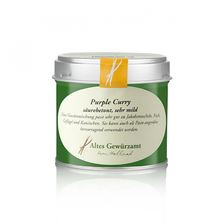Bucatarie asiatica si etnica - Pudră de curry „Violet”, fructat-aromatic, birou de condimente vechi, 85 g