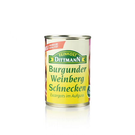 Bacanie - Melci de Burgundia, foarte mari, 4 duzini, Feinkost Dittmann, 400 g