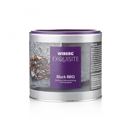 Condimente - Wiberg Exquisite Black BBQ, sare condimentata Barbacoa, 340 g