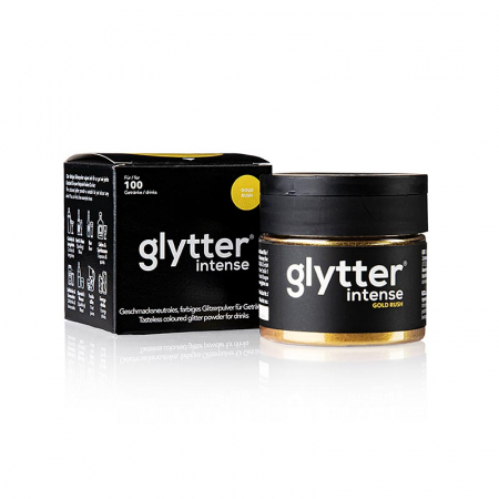Aditivi alimentari - Glitter „Gold Rush”, pulbere alimentara sclipici, 10 g