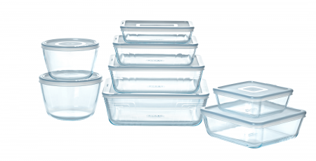 Ustensile de Bucatarie - Pyrex Oven Dishes Cook & Freeze 8 piese