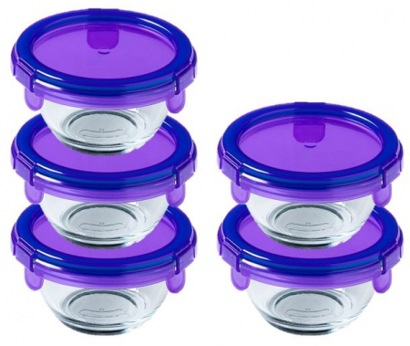 Ustensile de Bucatarie - Pyrex Oven Dishes My First Pyrex Purple 5 piese
