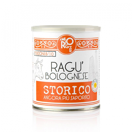Bacanie - Ragù Bolognese Storico, Amerigo, 800 g