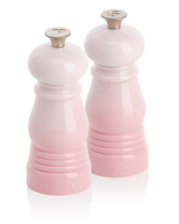 Rasnite - Rasnita pentru sare si piper, Mini Le Creuset, Shell Pink, 12 CM