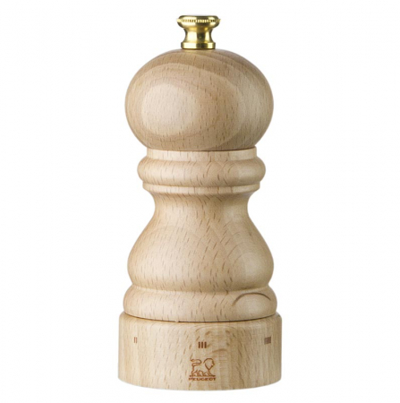 Ustensile de Bucatarie - Rasnita pentru sare Peugeot Paris U´Select, inaltime 12 cm, reglabila, fag natural, 1 buc