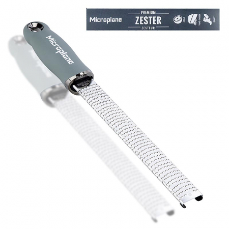 Ustensile de Bucatarie - Razatoare citrice Premium Classic, maner verde eucalipt/soft-touch, Microplane