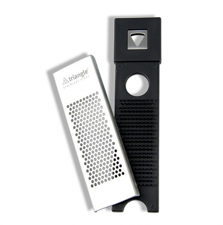 Razatoare pentru ghimbir si lamaie, 18,5 cm lungime, 4,5 cm latime, otel inoxidabil, Triangle Tools, 1 buc [1]