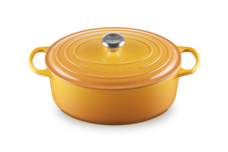 Ustensile de Bucatarie - Oala Le Creuset Signature oval 31 cm Nectar
