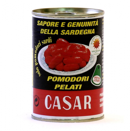 Conserve - Rosii decojite, intregi, Casar, Sardinia, 400 g