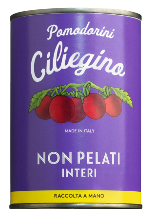 Conserve - Rosii Ciliegino, intregi, nedecojite - 400g