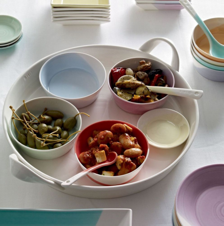 Ustensile de Bucatarie - Royal Doulton Bol pntru mic dejun, 1815 Bright Colours 12 cm - Set de 8 buc