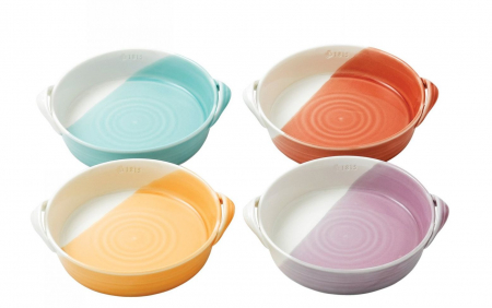Ustensile de Bucatarie - Royal Doulton Oven Dishes 1815 Bright Colors ⌀ 17 cm - Set de 4