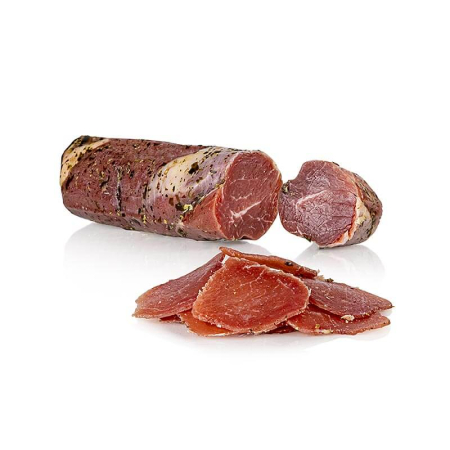 Produse afumate - File de porc cu ierburi salbatice, aprox 220gr