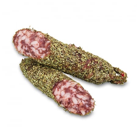 Carne si Preparate din carne - Salam crud-uscat cu ierburi de Provence, Terre de Provence, Saucisson, 120 g