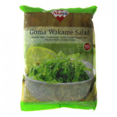 Bucatarie asiatica, sushi - Salată de alge marine Goma Wakame MSG-Free, Akaya, 1 kg