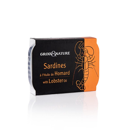 Conserve - Sardine in ulei de homar, Groix & Nature, 115 g