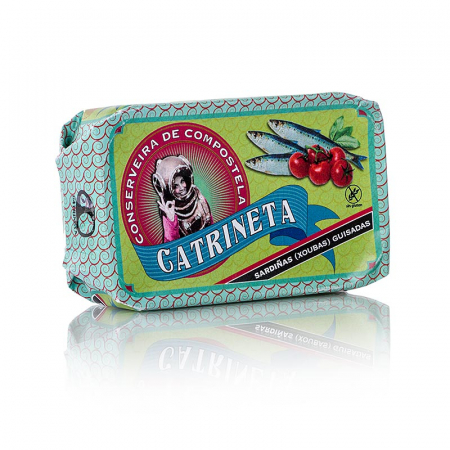 Conserve - Sardine, intregi, in sos Galician, Catrineta, 115 g